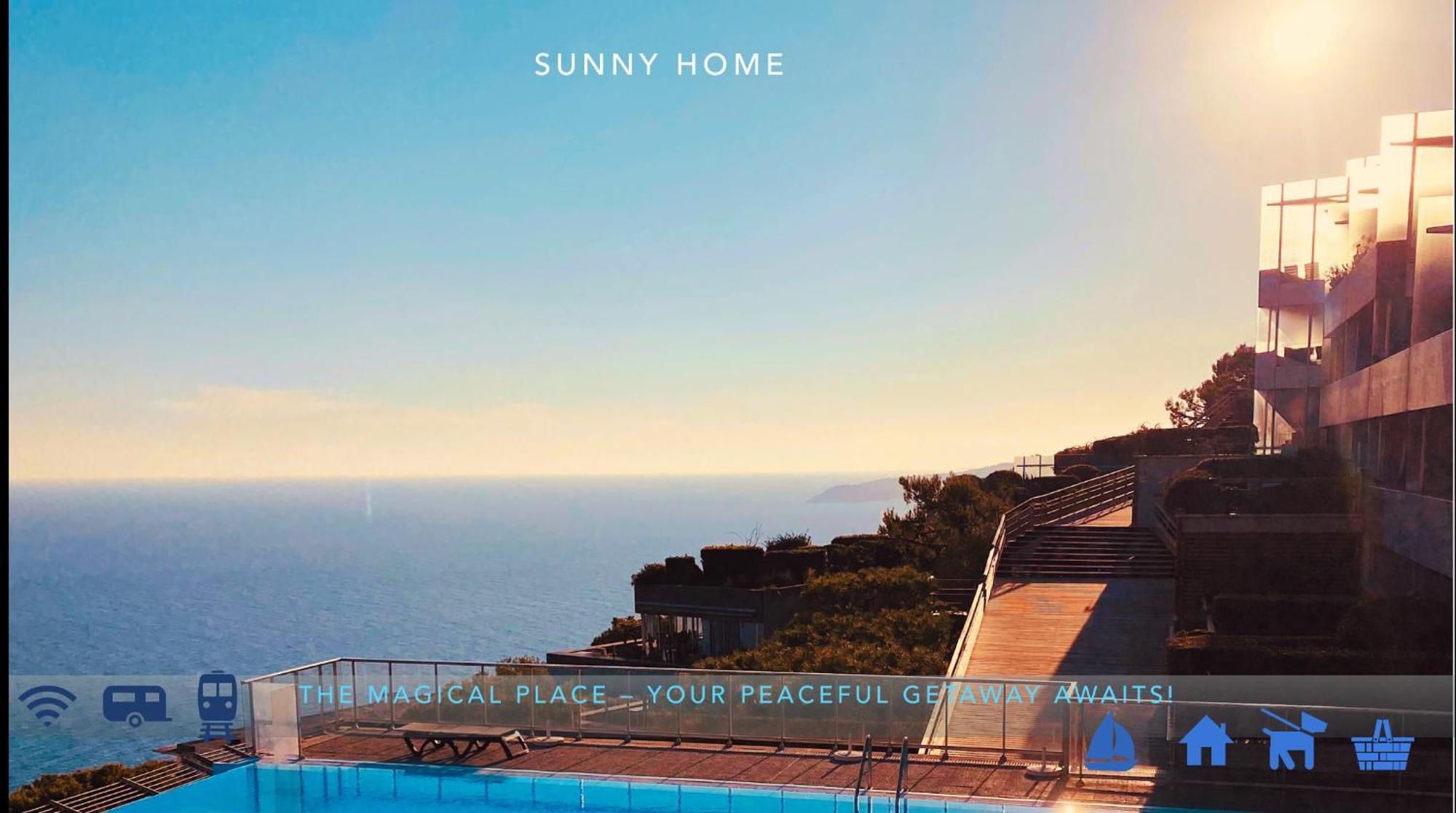 Sunny Home Costa Plana-Monaco -Cap D'Ail Cap-d’Ail Exterior foto